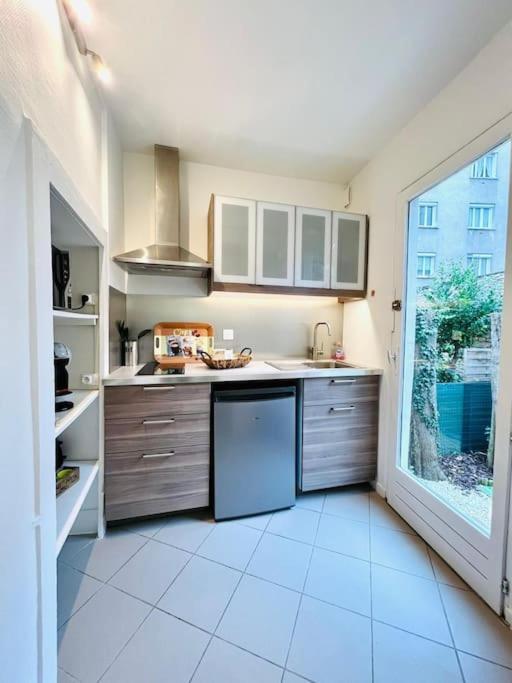 L'Eden, Apt 4 Prs Avec Jardin En Centre Ville Dijon Zewnętrze zdjęcie