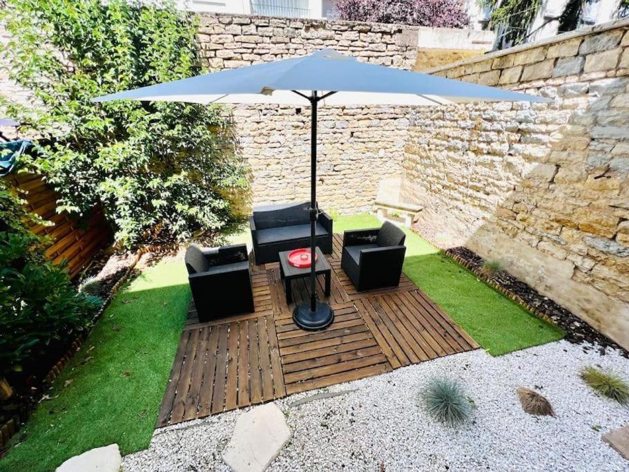 L'Eden, Apt 4 Prs Avec Jardin En Centre Ville Dijon Zewnętrze zdjęcie
