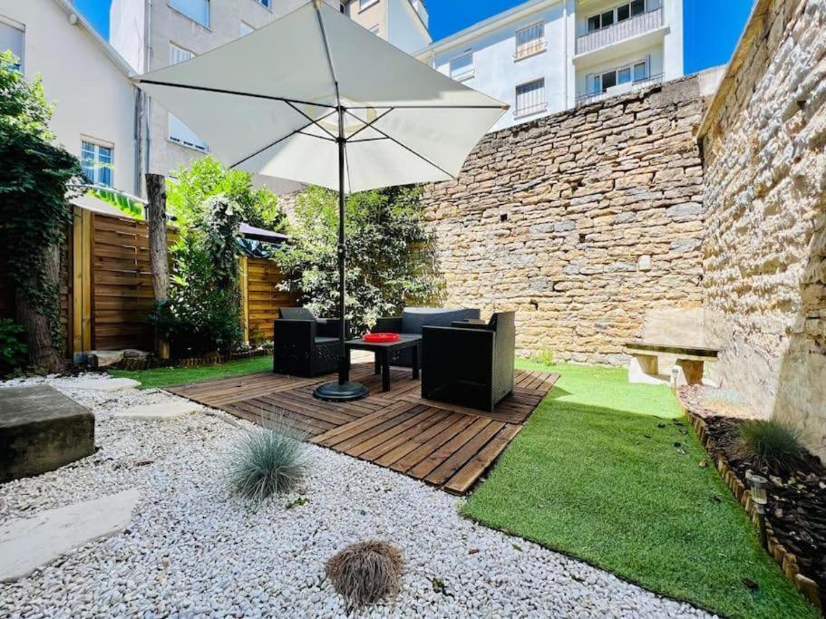 L'Eden, Apt 4 Prs Avec Jardin En Centre Ville Dijon Zewnętrze zdjęcie