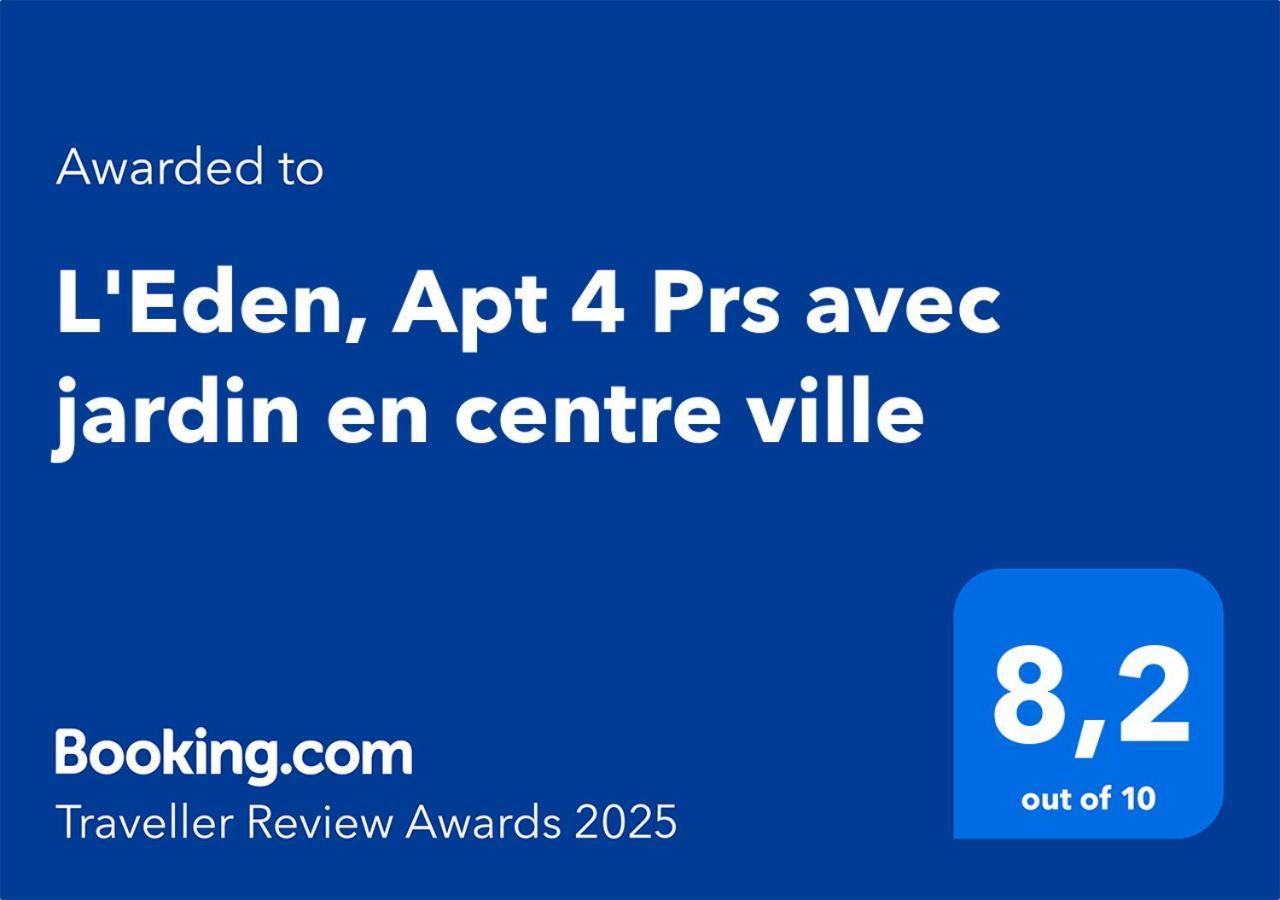 L'Eden, Apt 4 Prs Avec Jardin En Centre Ville Dijon Zewnętrze zdjęcie